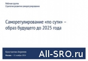 Константин Апрелев: Саморегулирование «по сути» – образ будущего до 2025 года